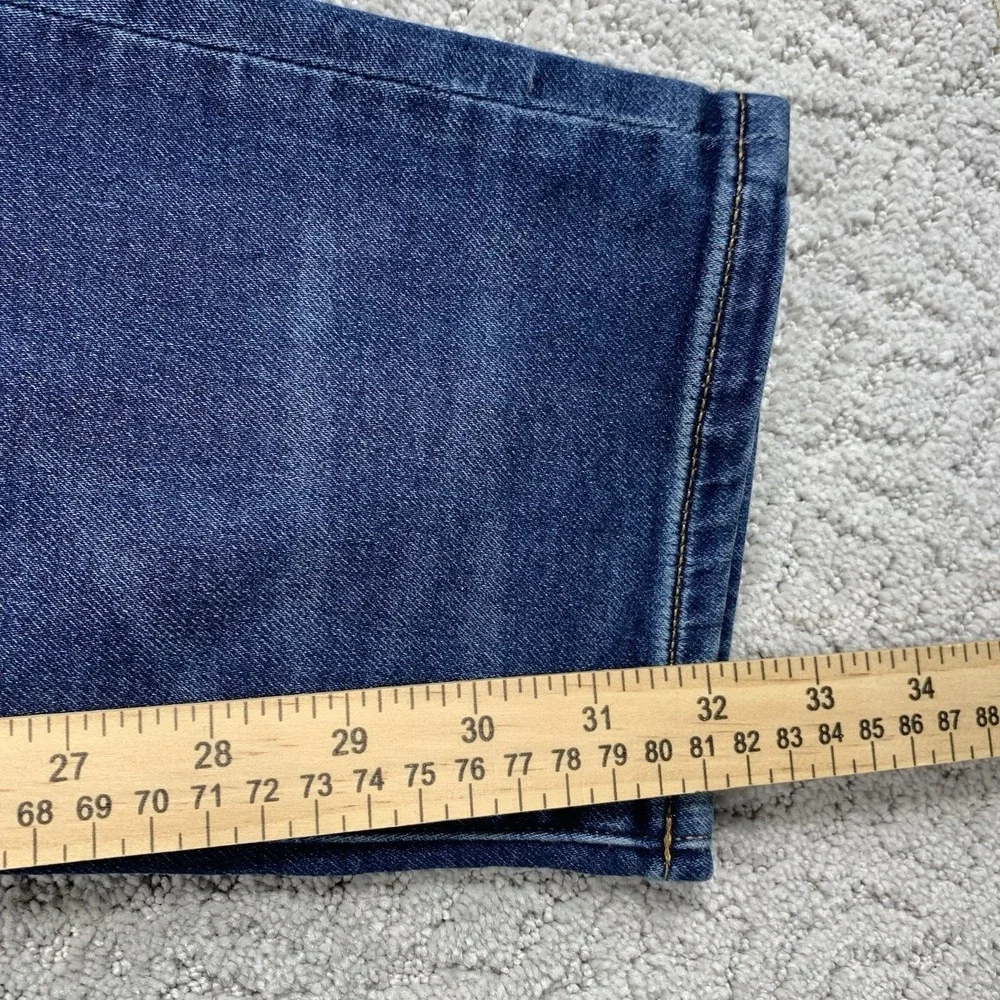 American Eagle Men's 31x32 Slim Straight Jeans Dark Wash AirFlex+ Stretch